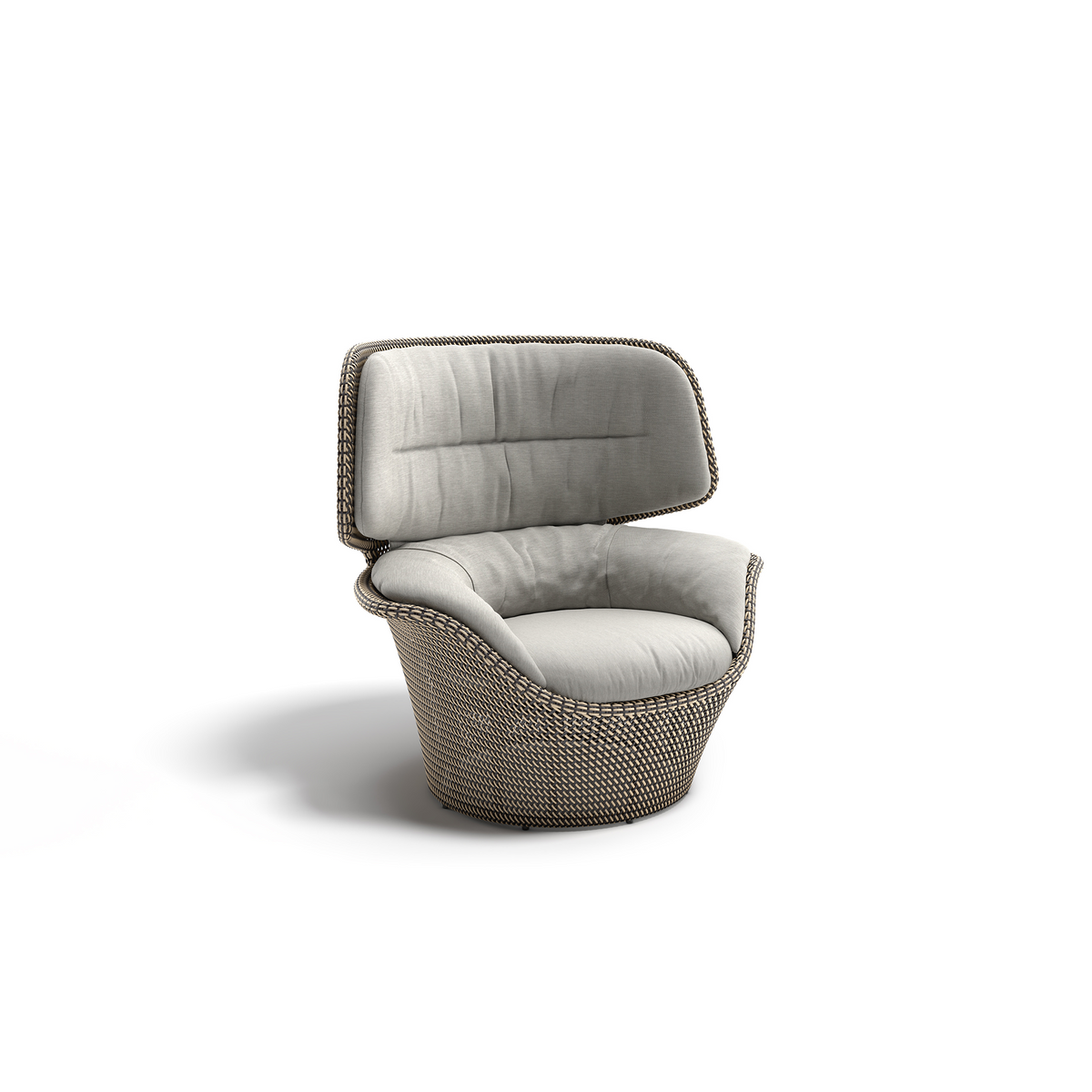 Seashell Grand Wing Chair With Full Cushion