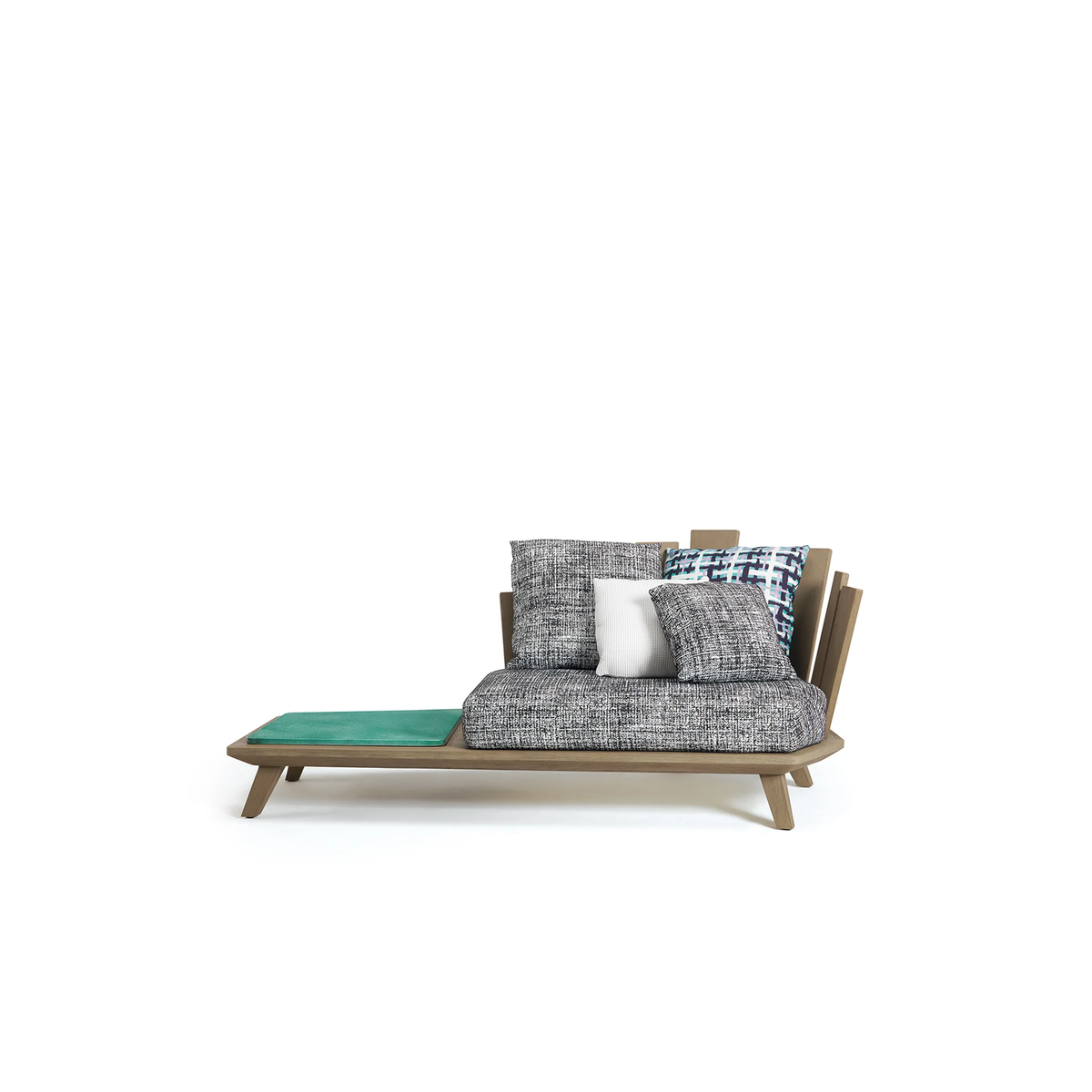 Rafael Lounge Armchair With Coffee Table Right