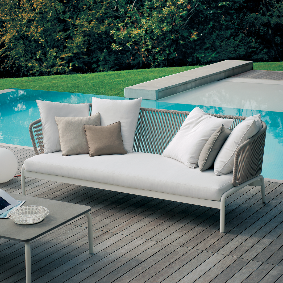 Spool Three Seater Sofa