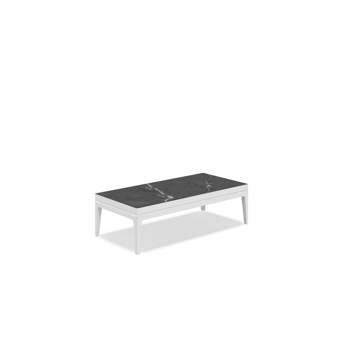 Grid Small Coffee Table Ceramic 103 x 50 x 30 cm