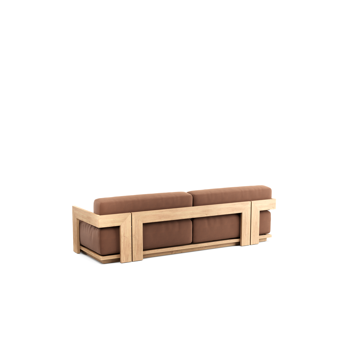 S2 3 Seater Sofa Teak