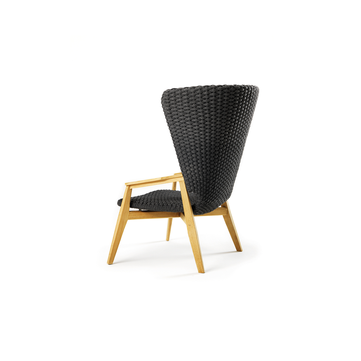 Knit Lounge High Back Armchair