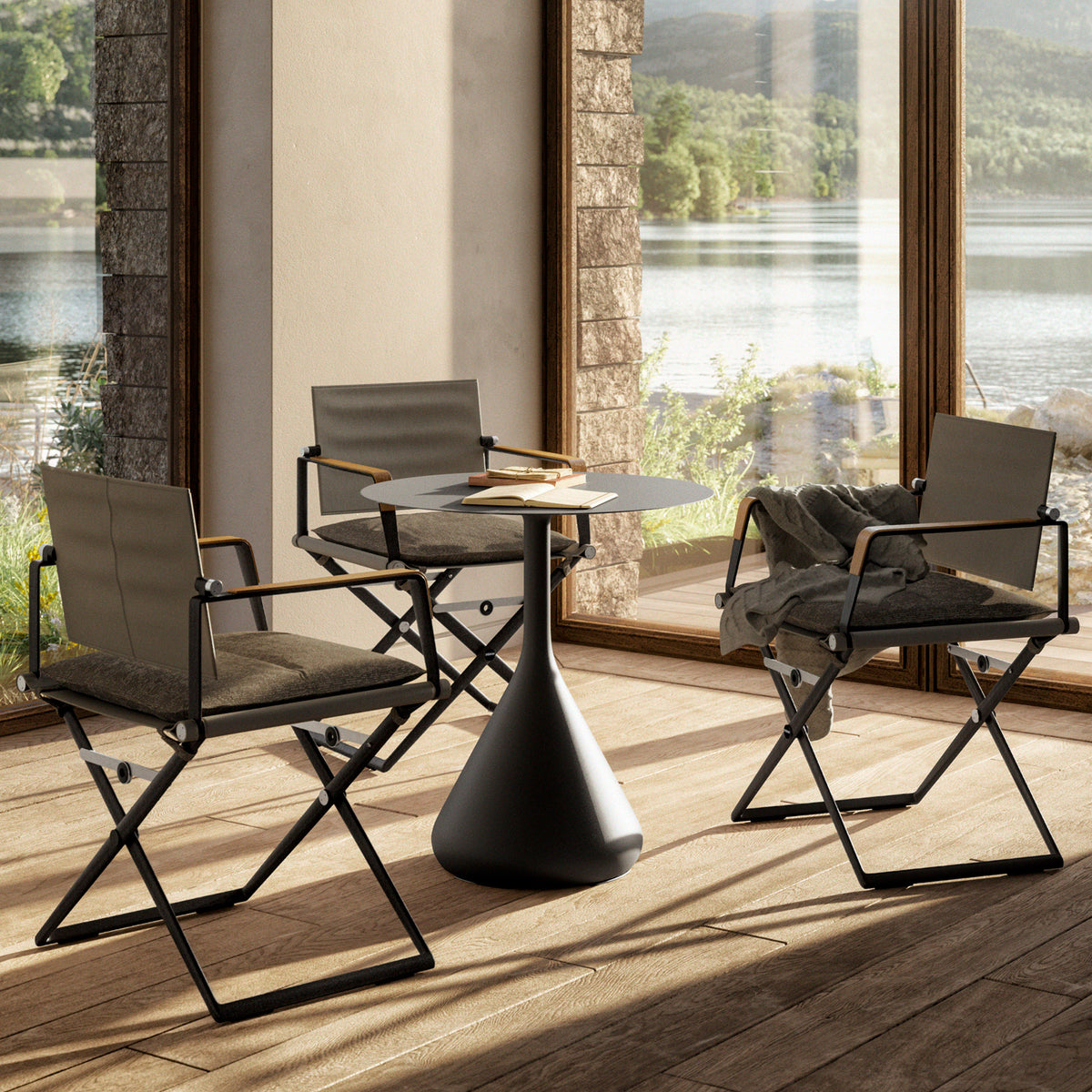 Satellite Bar Table 80 dia x 105 cm