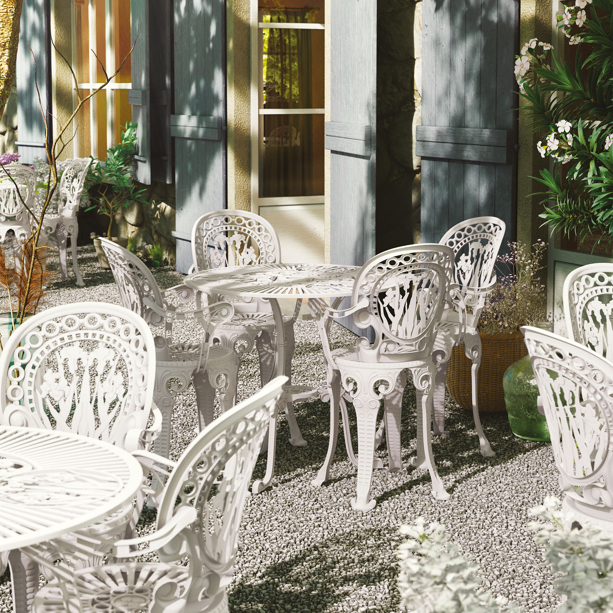 Narcisi Dining Table 80 dia x 71 cm (330)