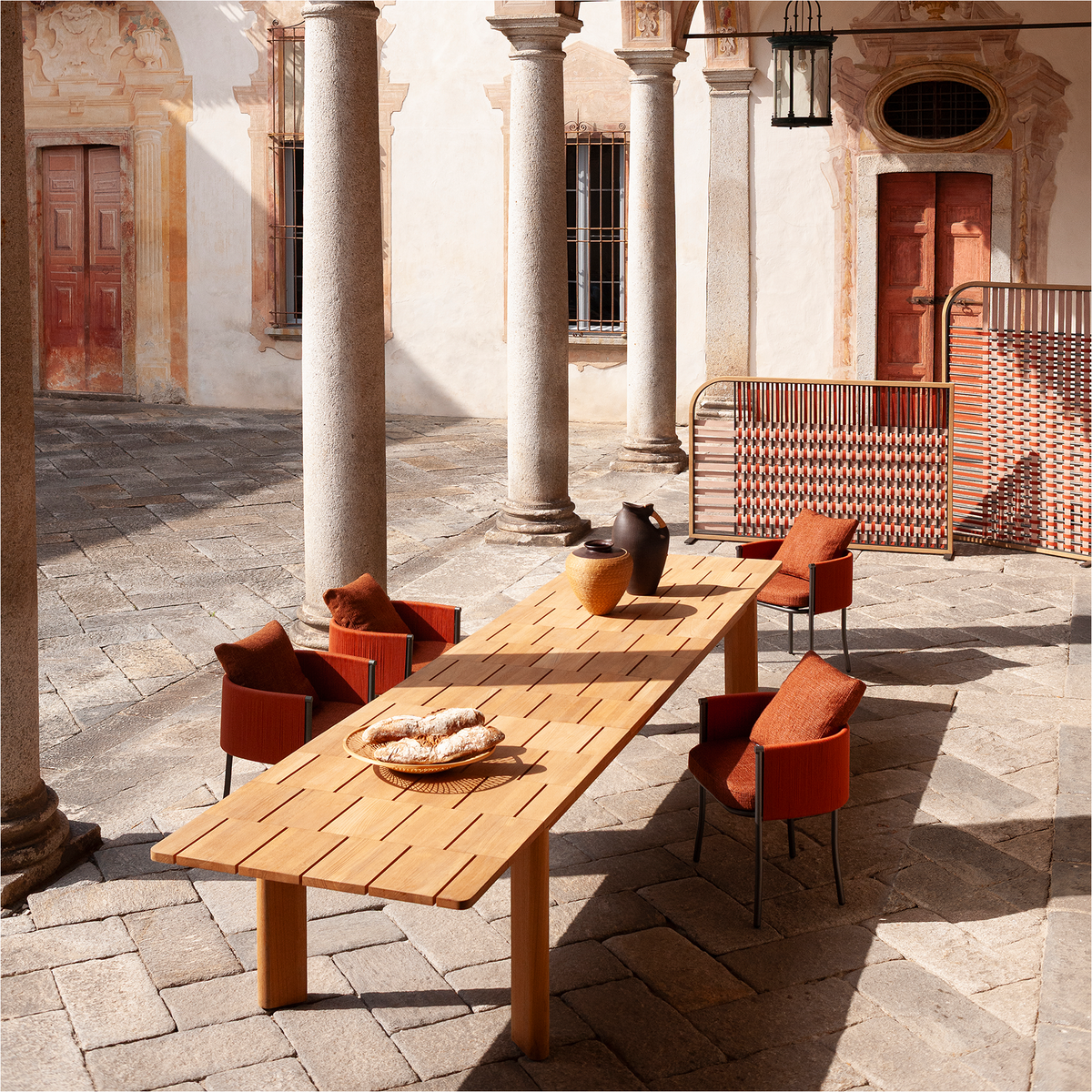 Brick Extendable Dining Table 240/360 x 100 x 75 cm