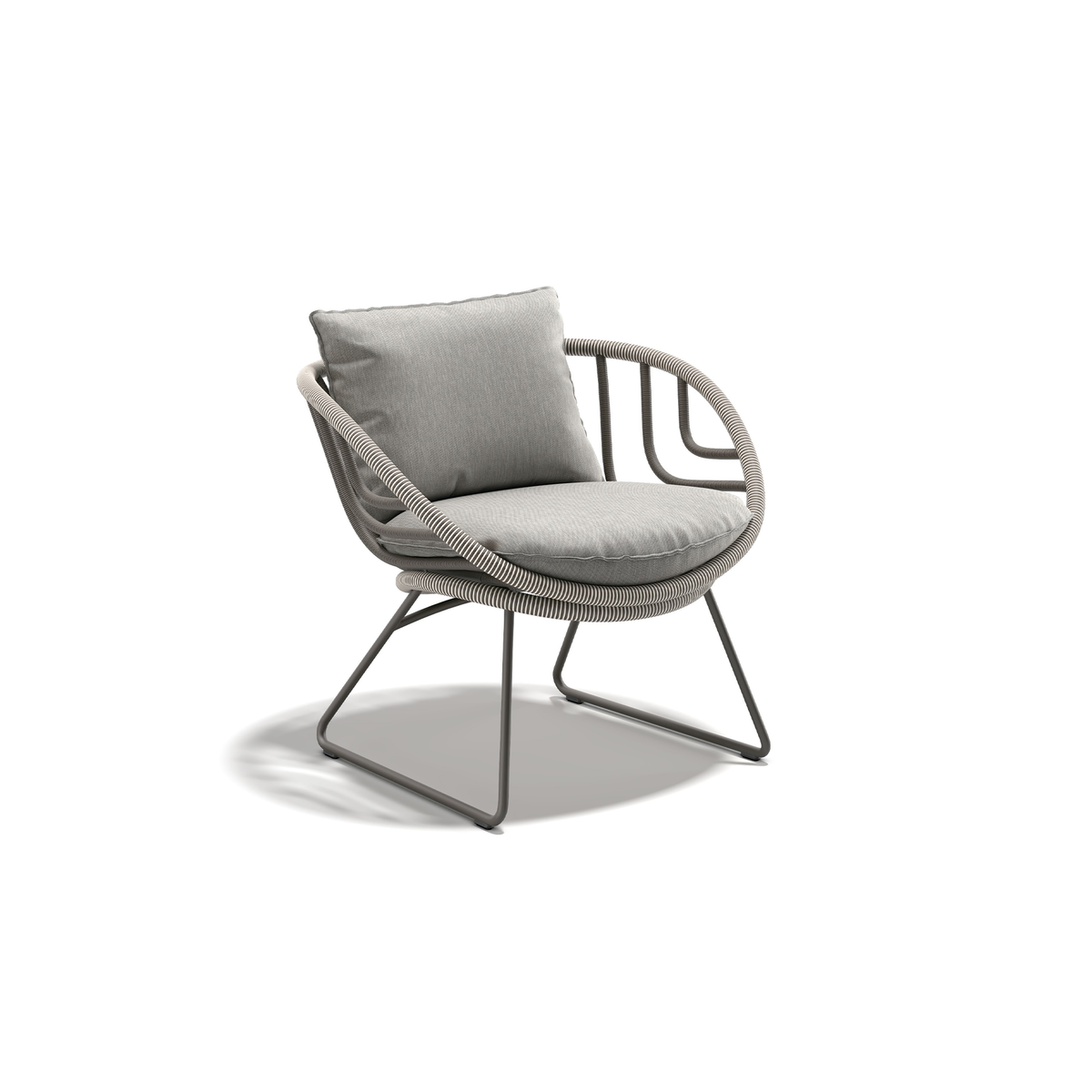 Kida Lounge Chair With Seat & Back Cushion
