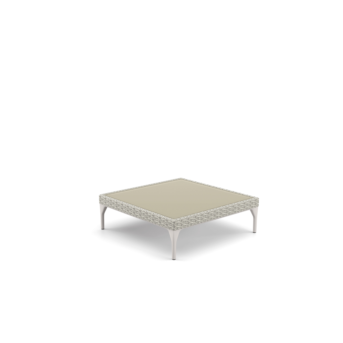Mu Coffee table Glass Top 90 x 90 x 30 cm