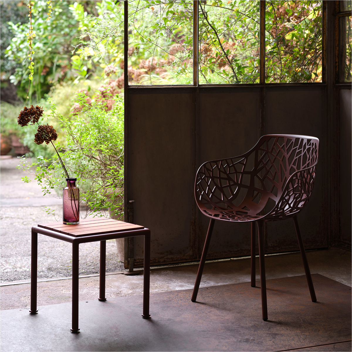Forest Dining Armchair with Iroko Legs