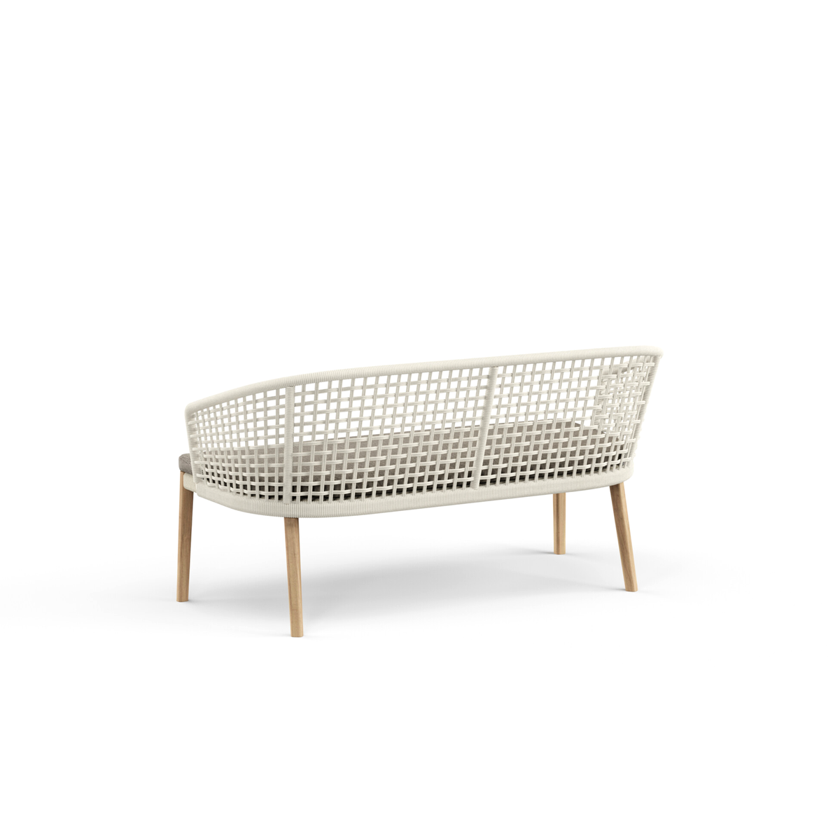 Tribeca 2 Seater Sofa with Teak Legs