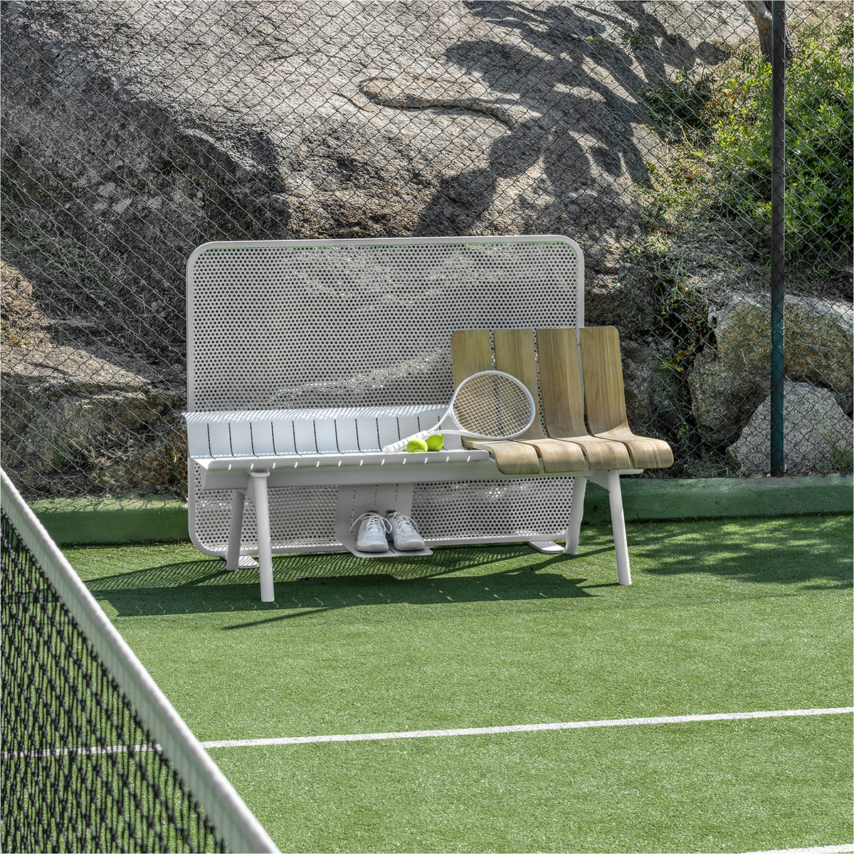 Ace Freestanding Perforated Corrugated Panel