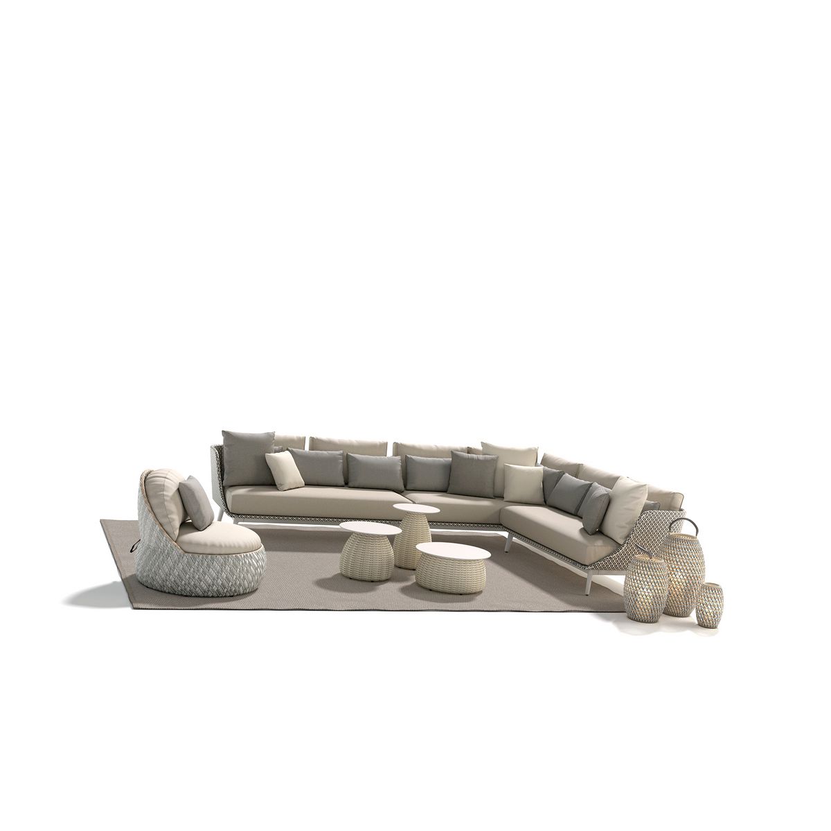 Porcini Side Table 62 dia x 29 cm