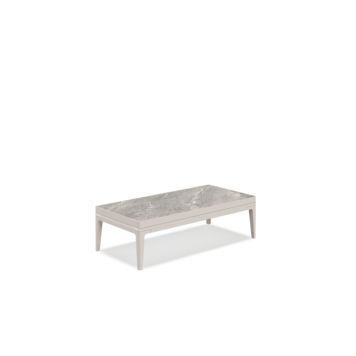 Grid Small Coffee Table Ceramic 103 x 50 x 30 cm