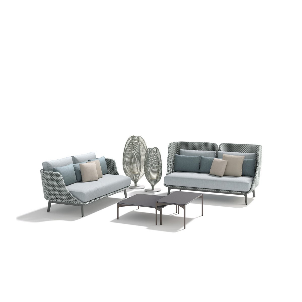 Mbarq 3 Seater Sofa With High Backrest