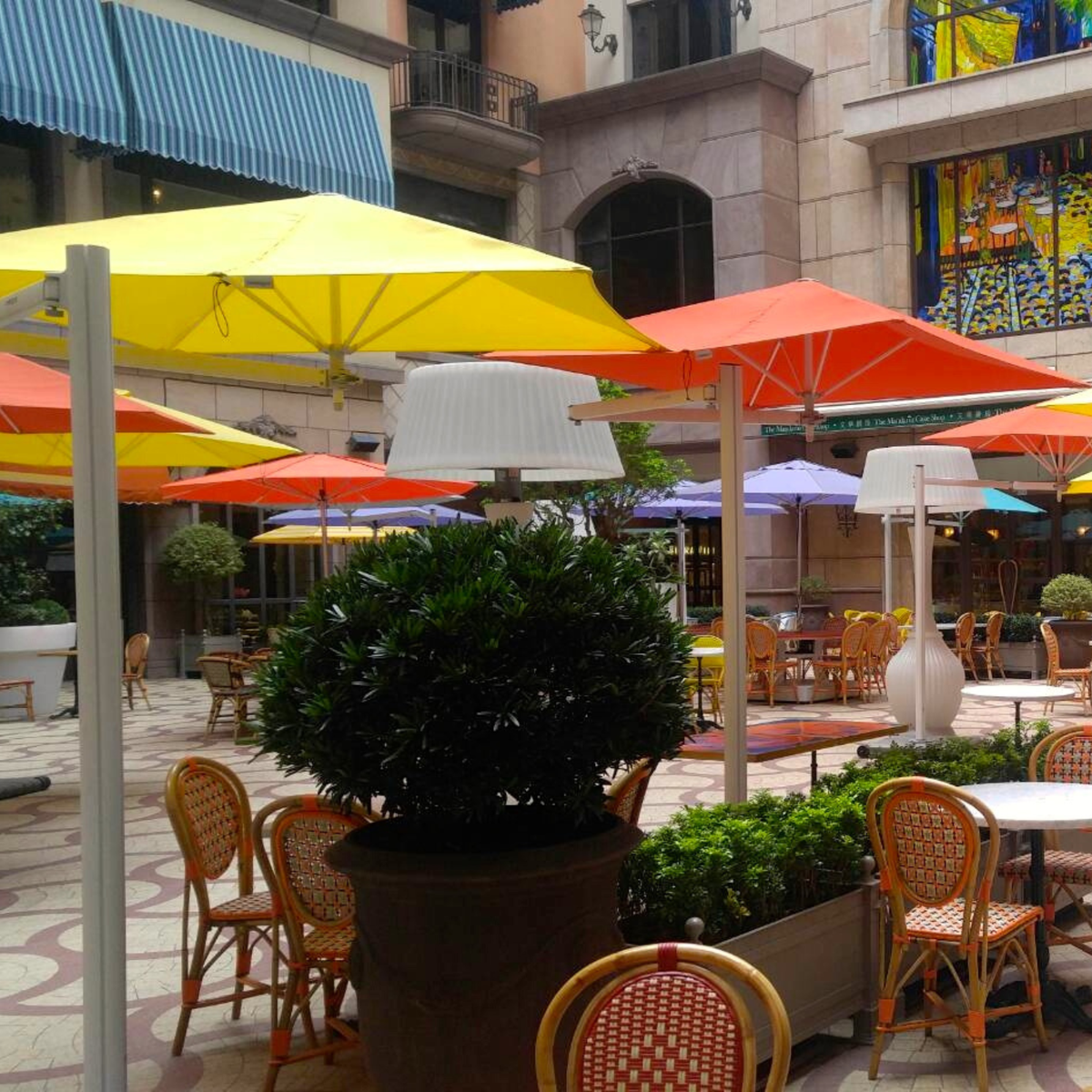 Paraflex Mono Cantilever Umbrella Square 2 x 2 m