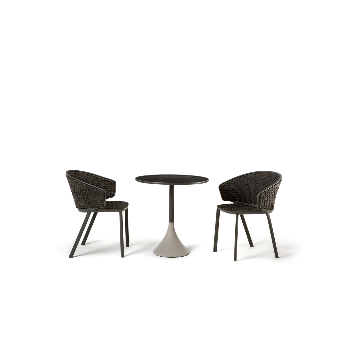 Pluvia Dining Armchair Round Rope