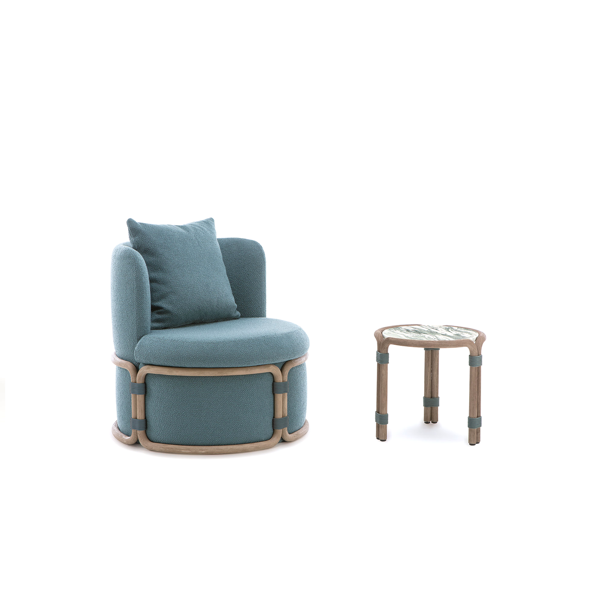 Rotin Lounge Armchair