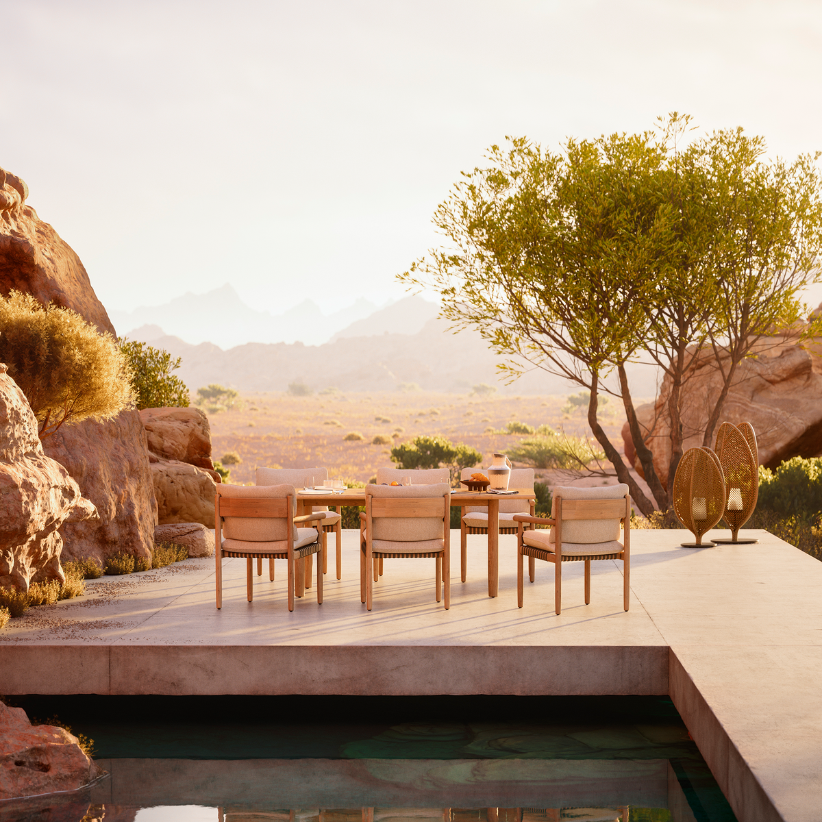 Tibbo Lounge Chair With Dry + Cushion