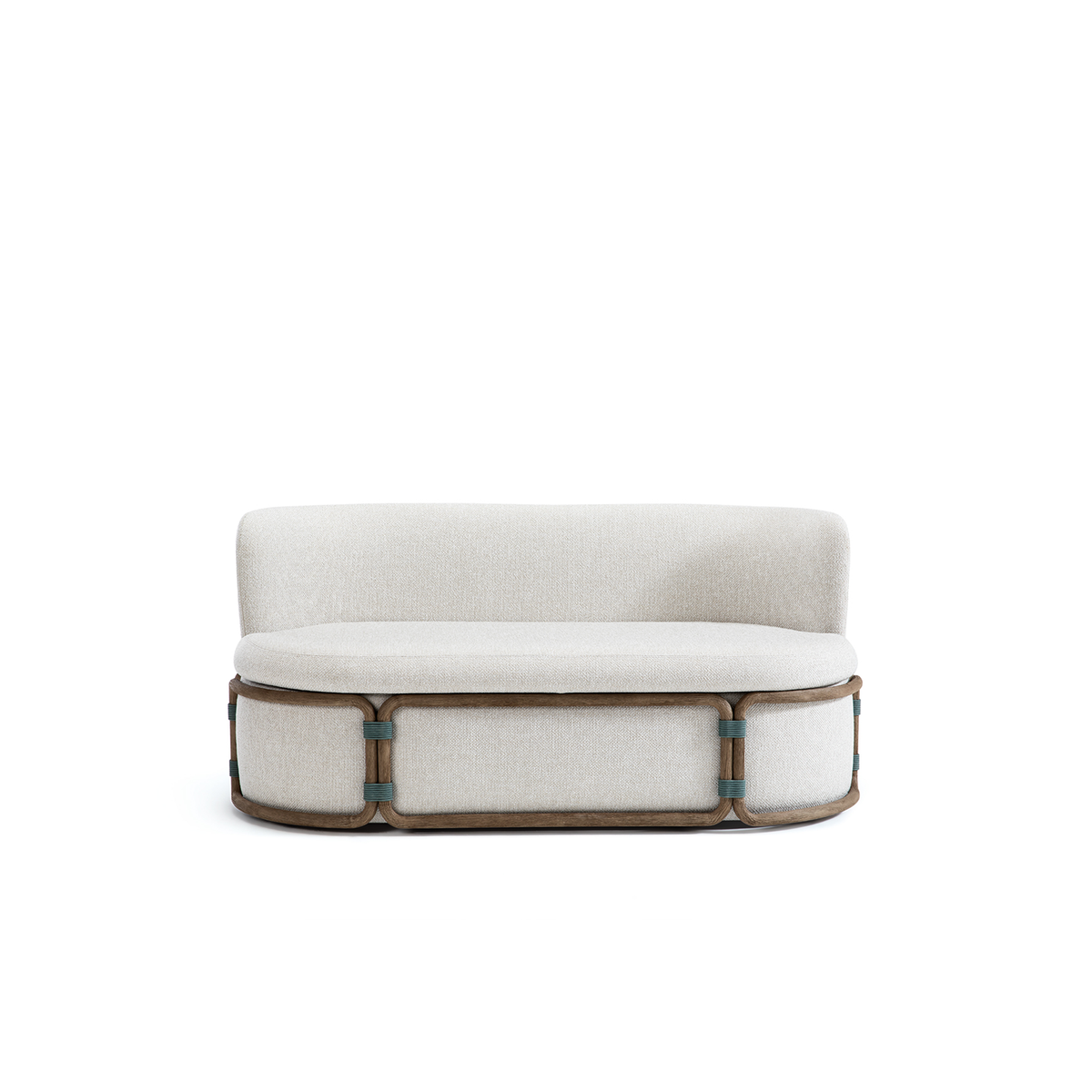 Rotin 2 Seater Sofa