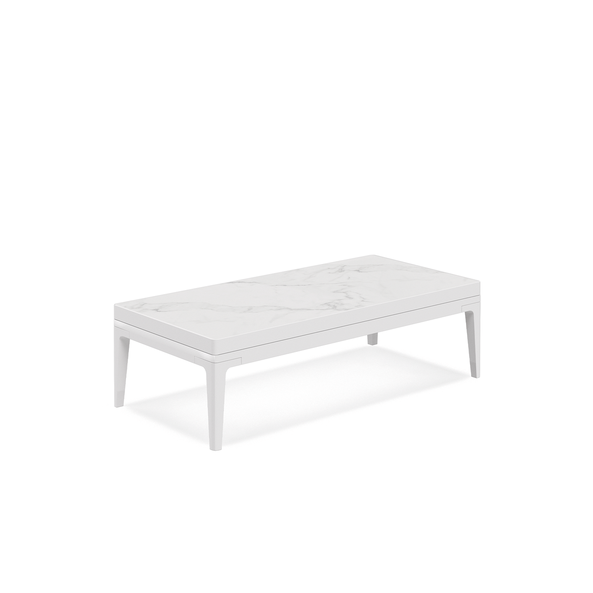 Grid Small Coffee Table Ceramic 103 x 50 x 30 cm