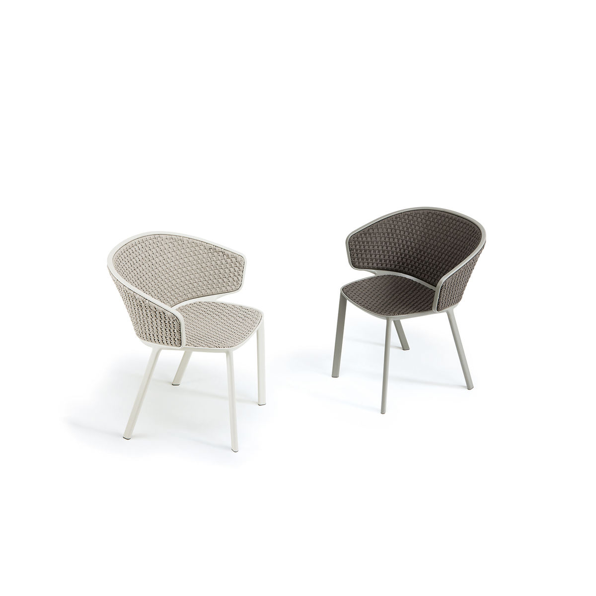 Pluvia Dining Armchair Round Rope