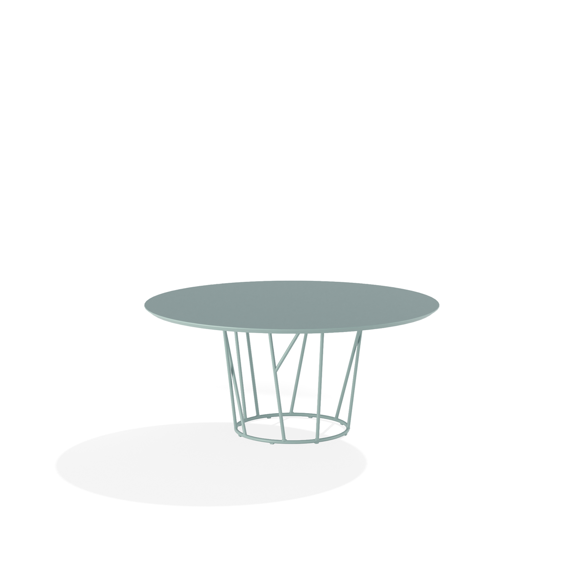 Wild Dining Table with Porcelain Stoneware Top 146 dia x 73 cm (69T9G)