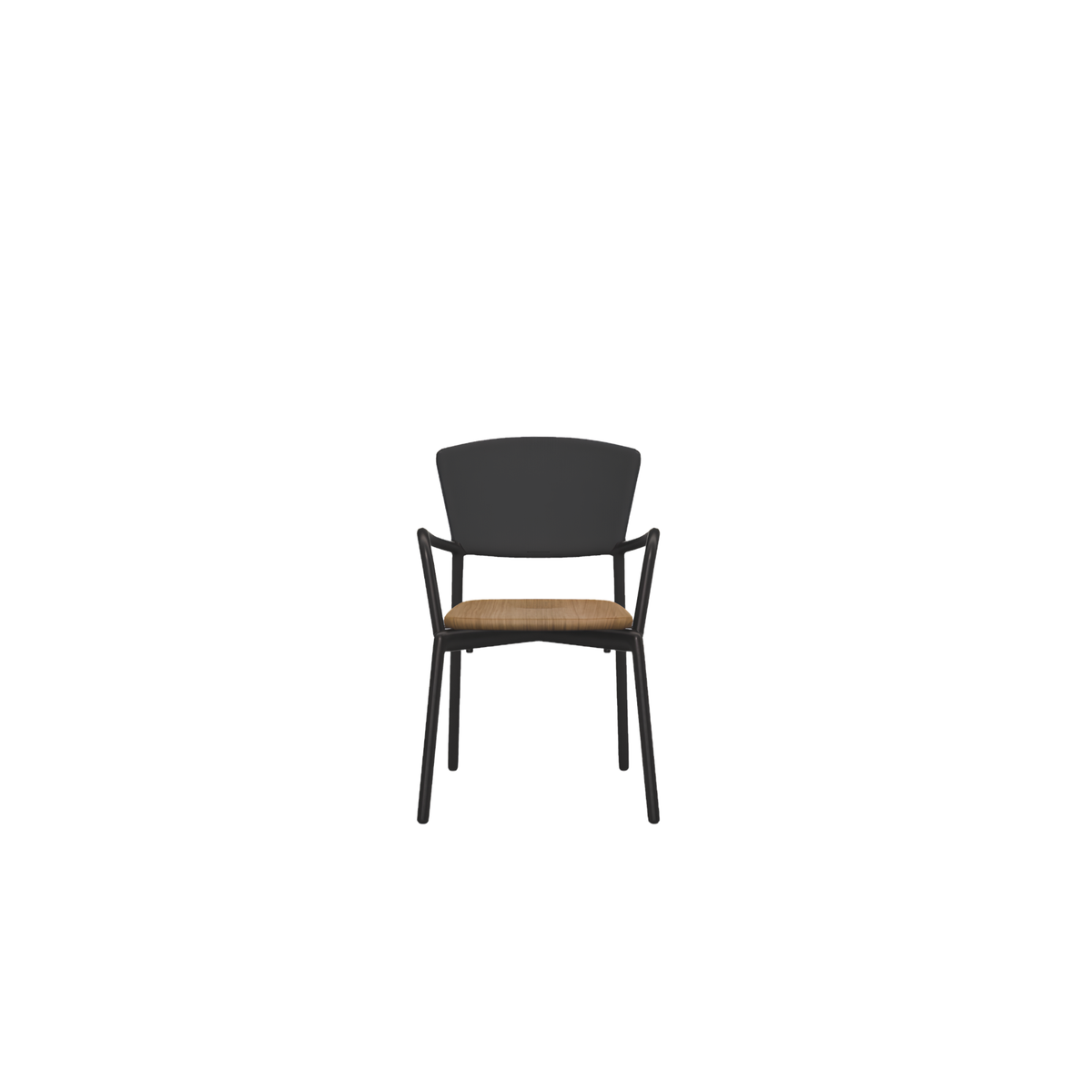 Roda Piper Dining Armchair 021 with Batyline backrest, designed by Rodolfo Dordoni