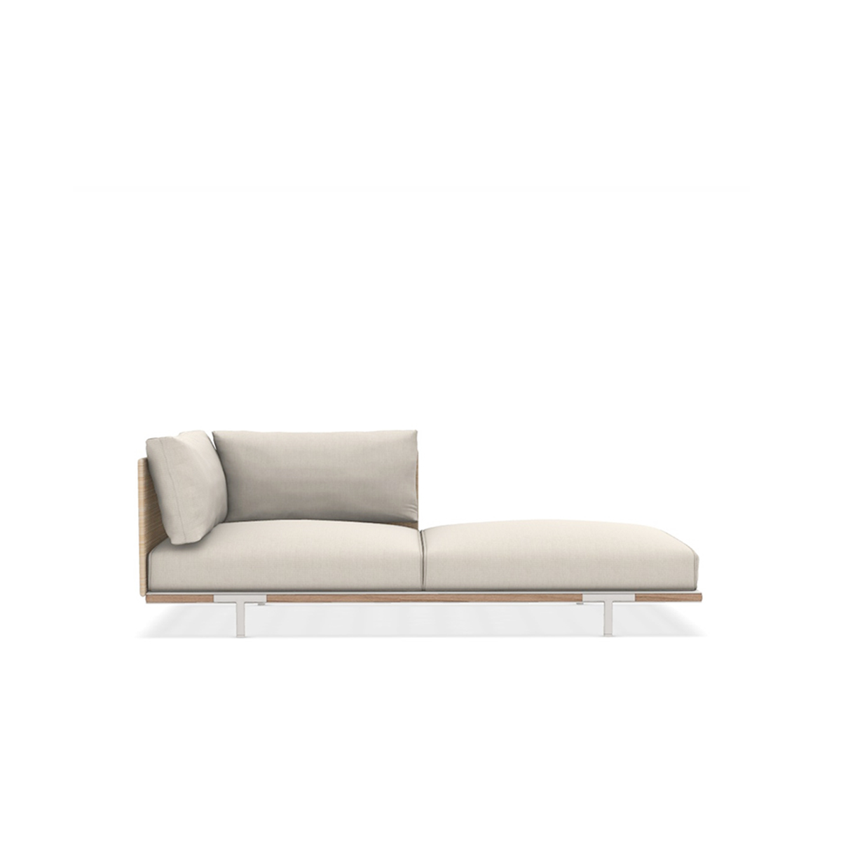 Baia Natural Chaise Longue Module Right