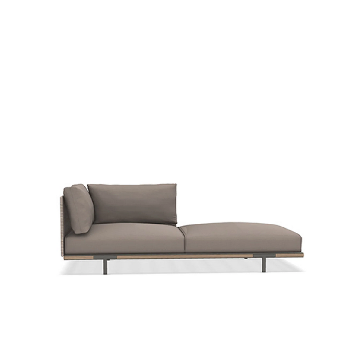 Baia Rope Chaise Longue Module Left