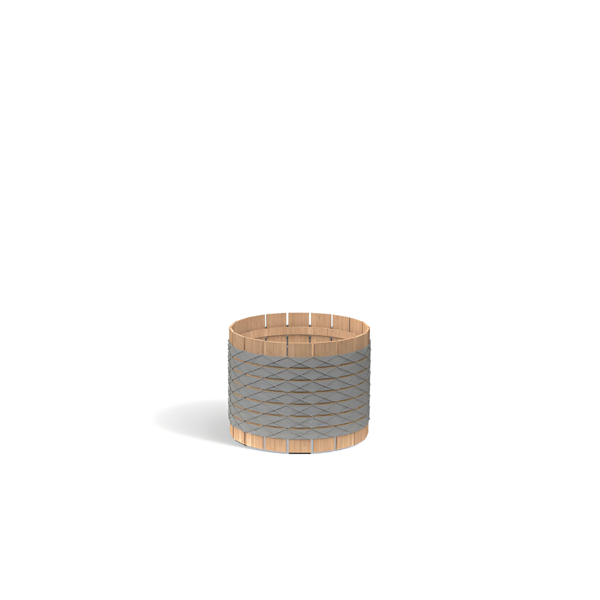 Barrique Planter 002 63 dia x 51 cm