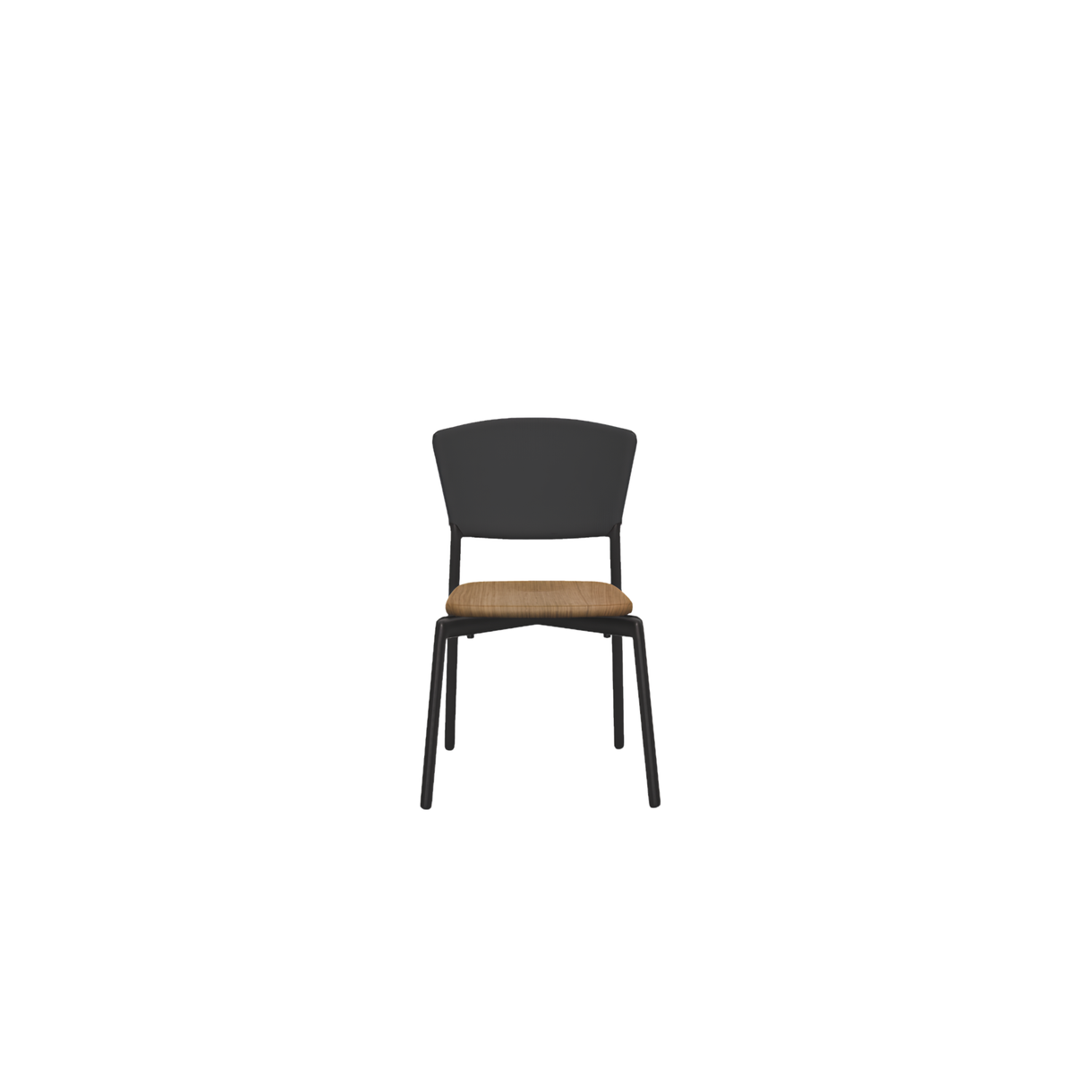 Roda Piper Dining Chair 020 with Batyline backrest, designed by Rodolfo Dordoni