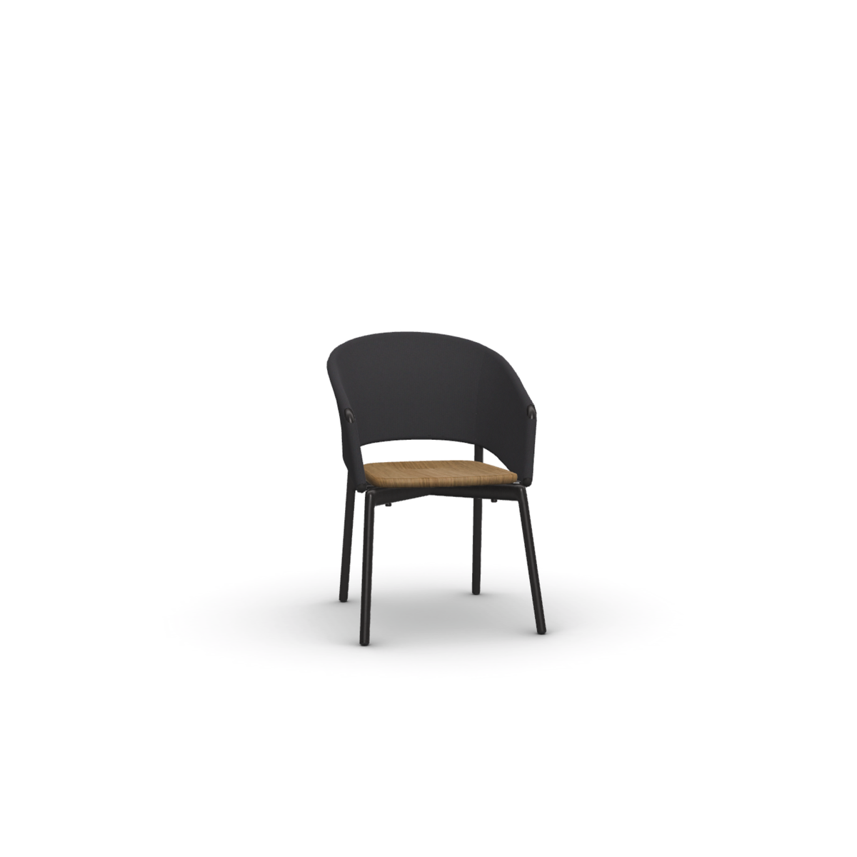 Roda Piper Comfort Chair 022 with Batyline backrest, designed by Rodolfo Dordoni