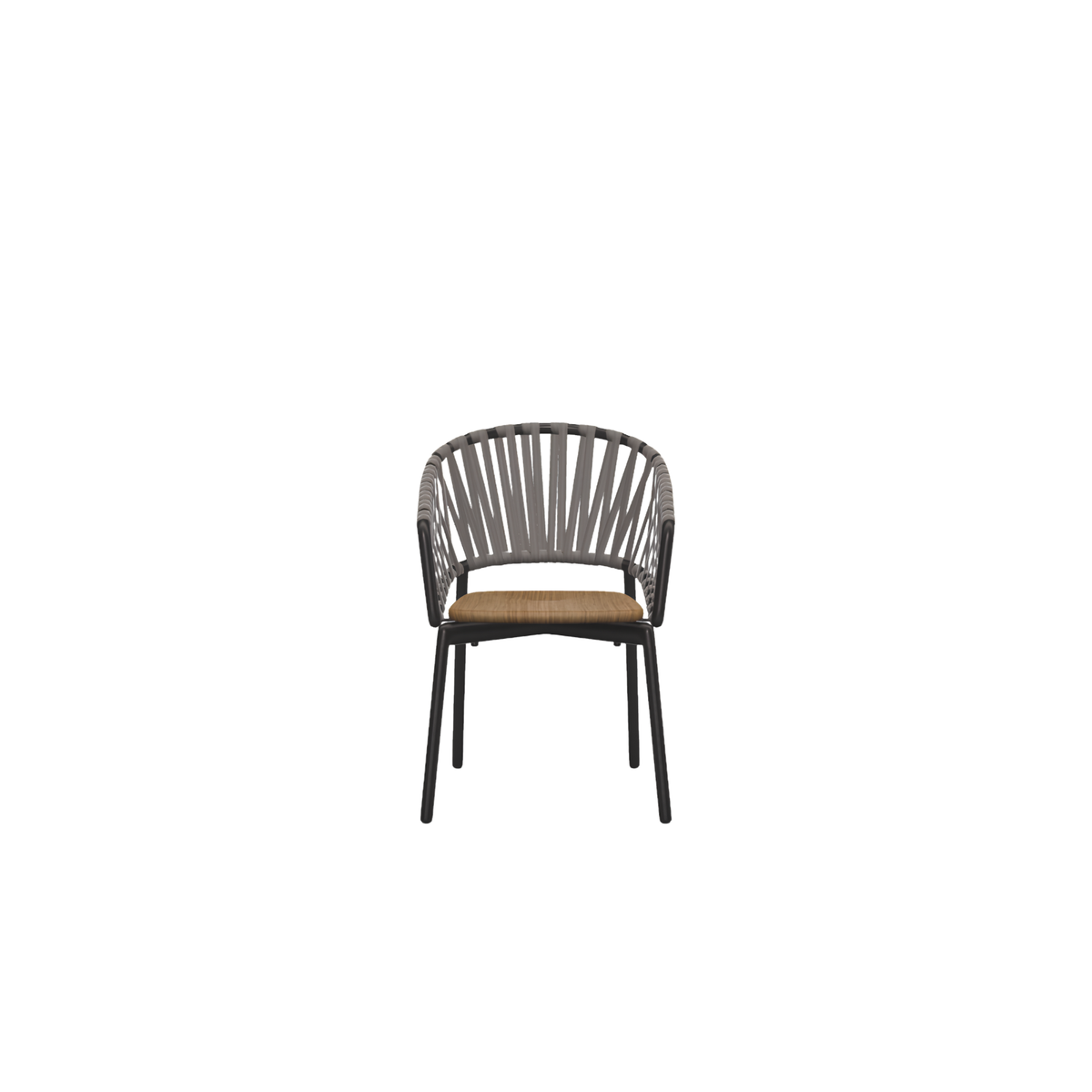 Roda Piper Comfort Chair 122 with belt backrest, designed by Rodolfo Dordoni