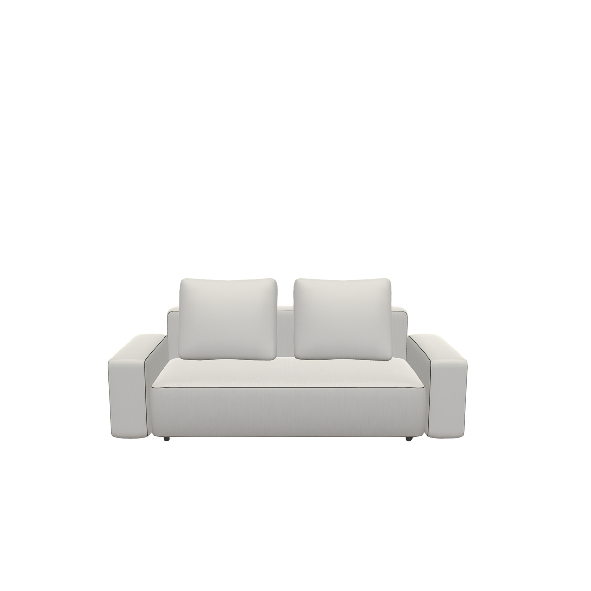 Roda Dandy 2 Seater Sofa 194 x 97 cm, outdoor sofa module by Rodolfo Dordoni