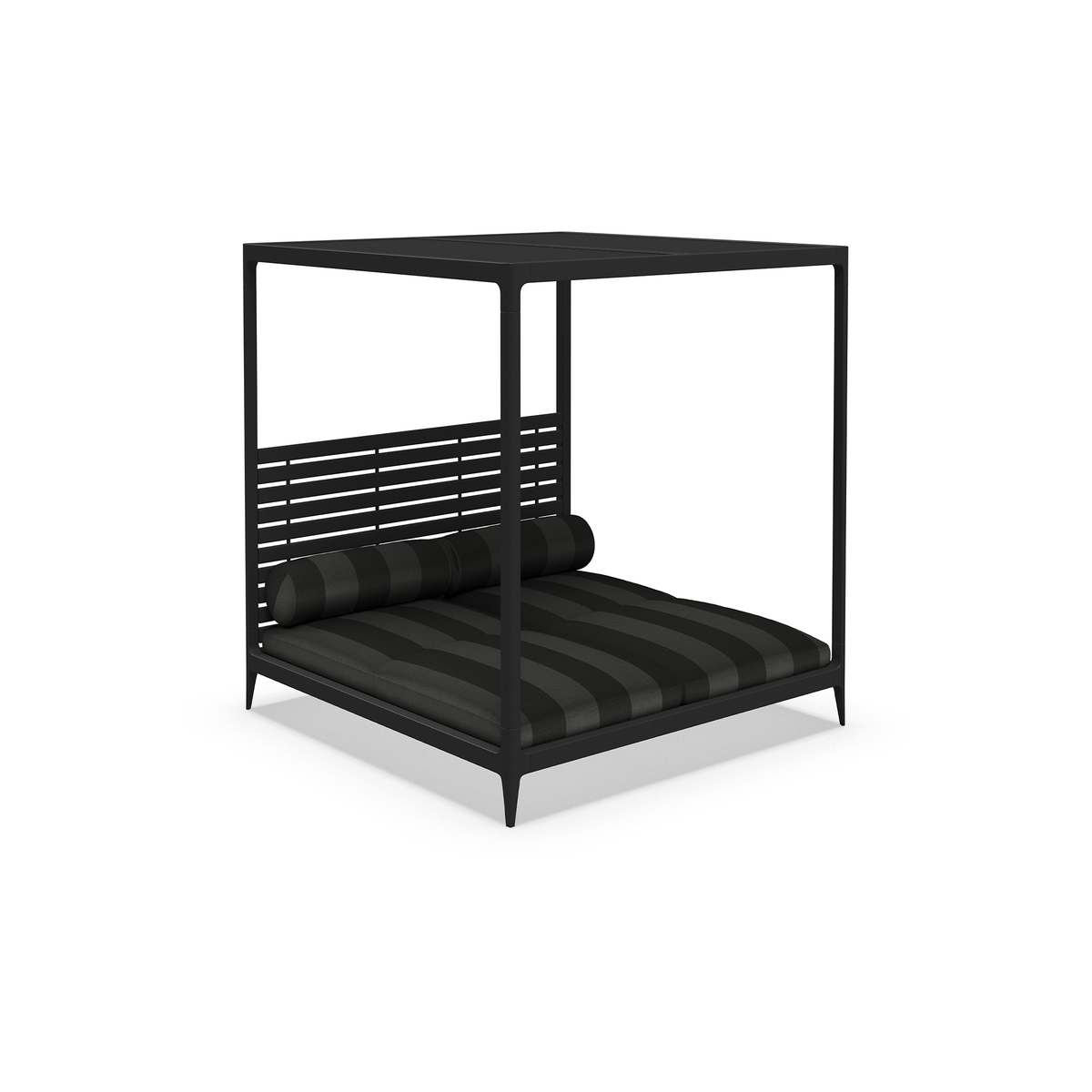 Grid Cabana Daybed with Aluminium Back & Roof