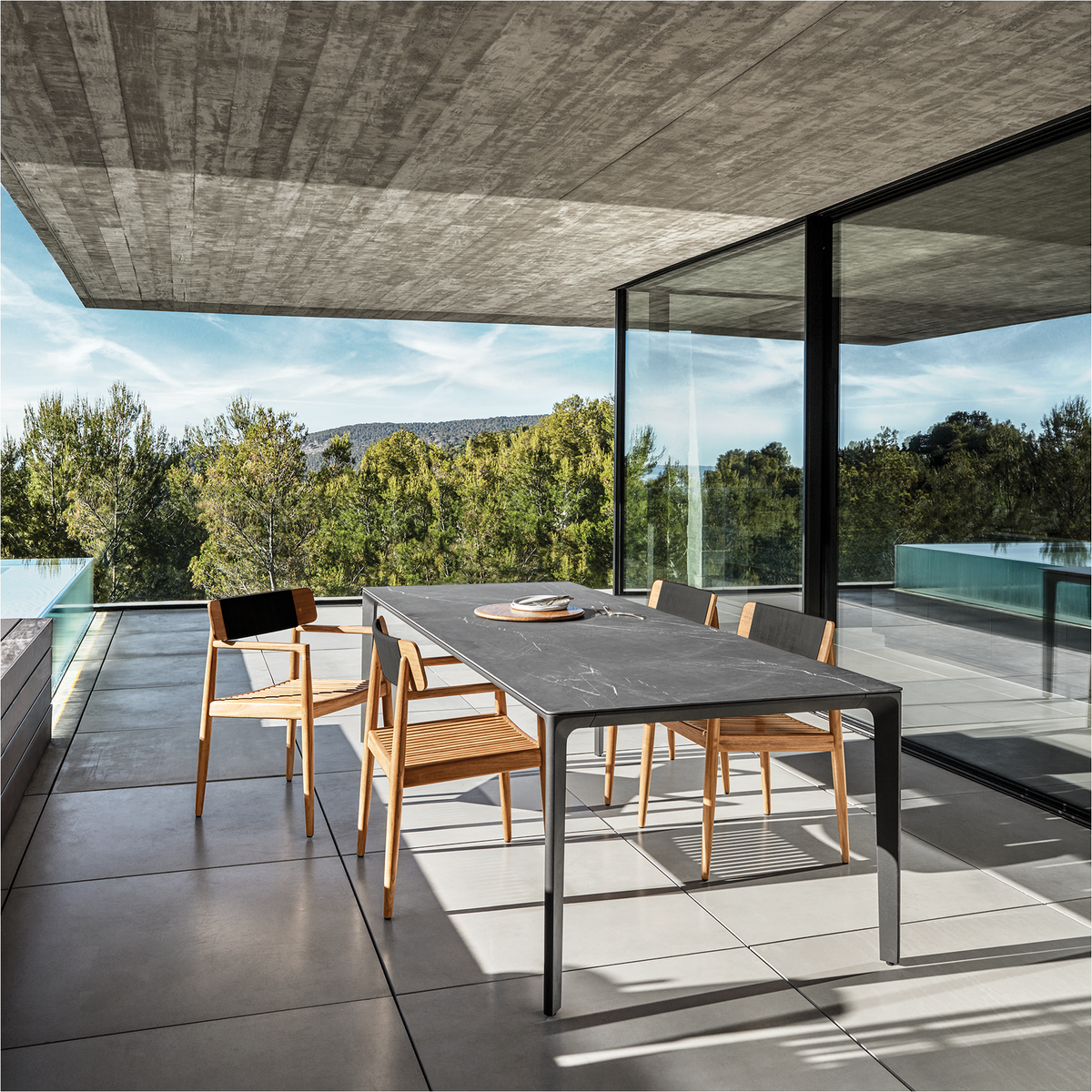 Archi Dining Chair with Arms