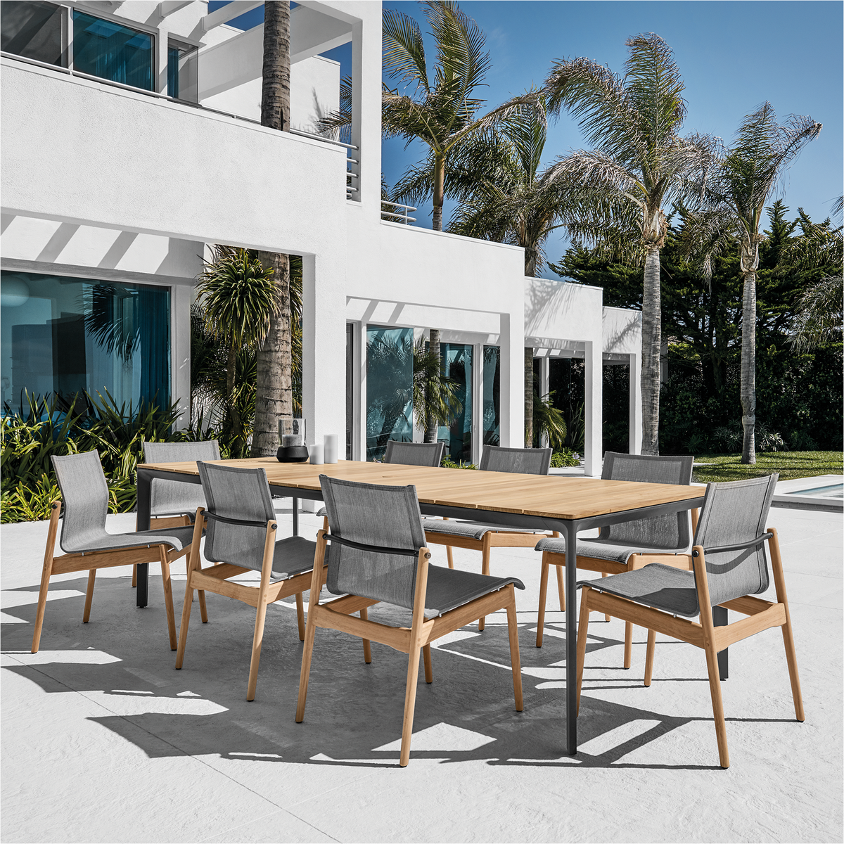 Carver Dining Table Ceramic 220 x 99.5 x 73 cm