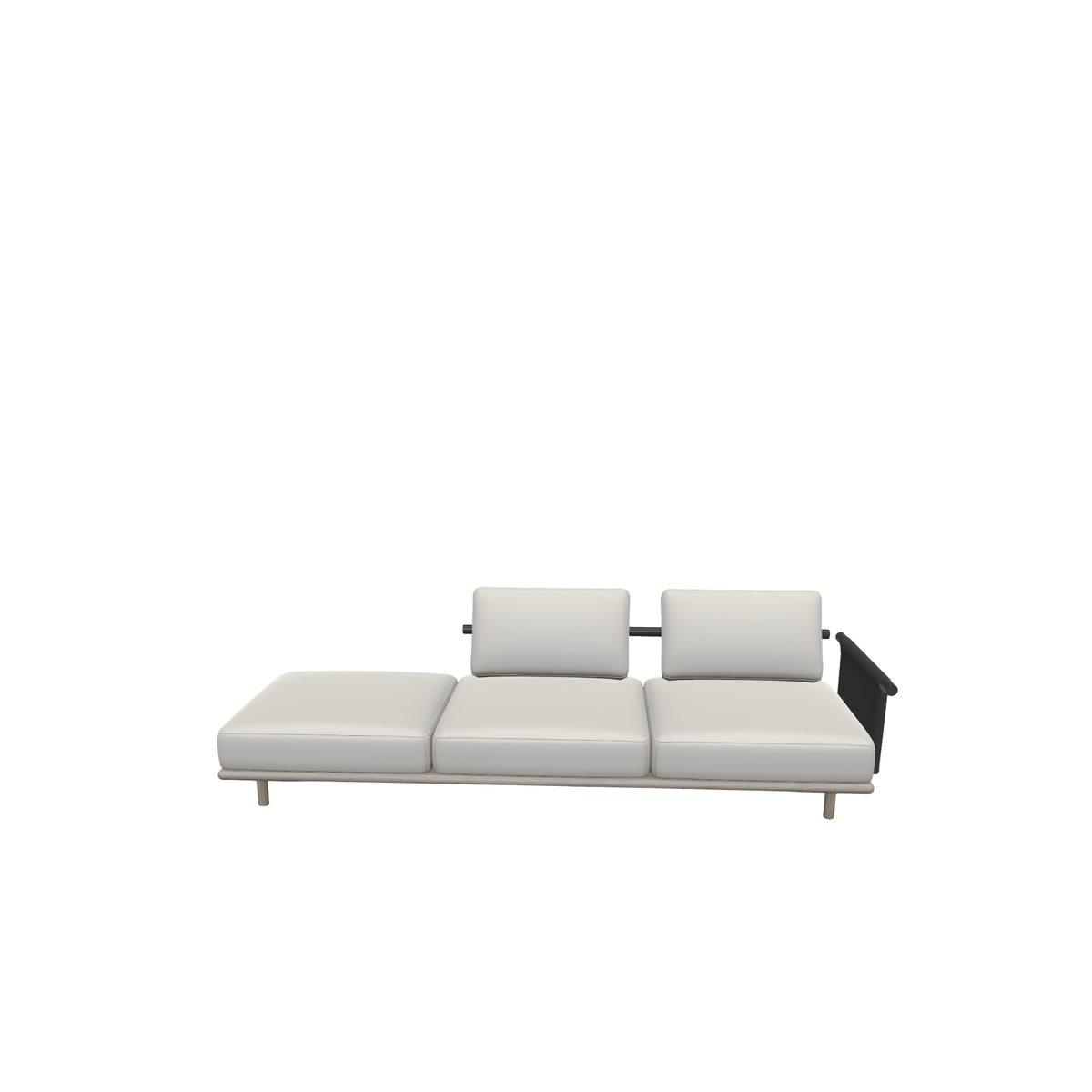 Roda Eden 3 Seater Left Backrest Module with Armrest 290 x 100 cm