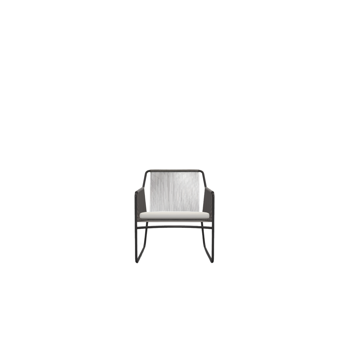 Harp Lounge Chair Seat Cushion