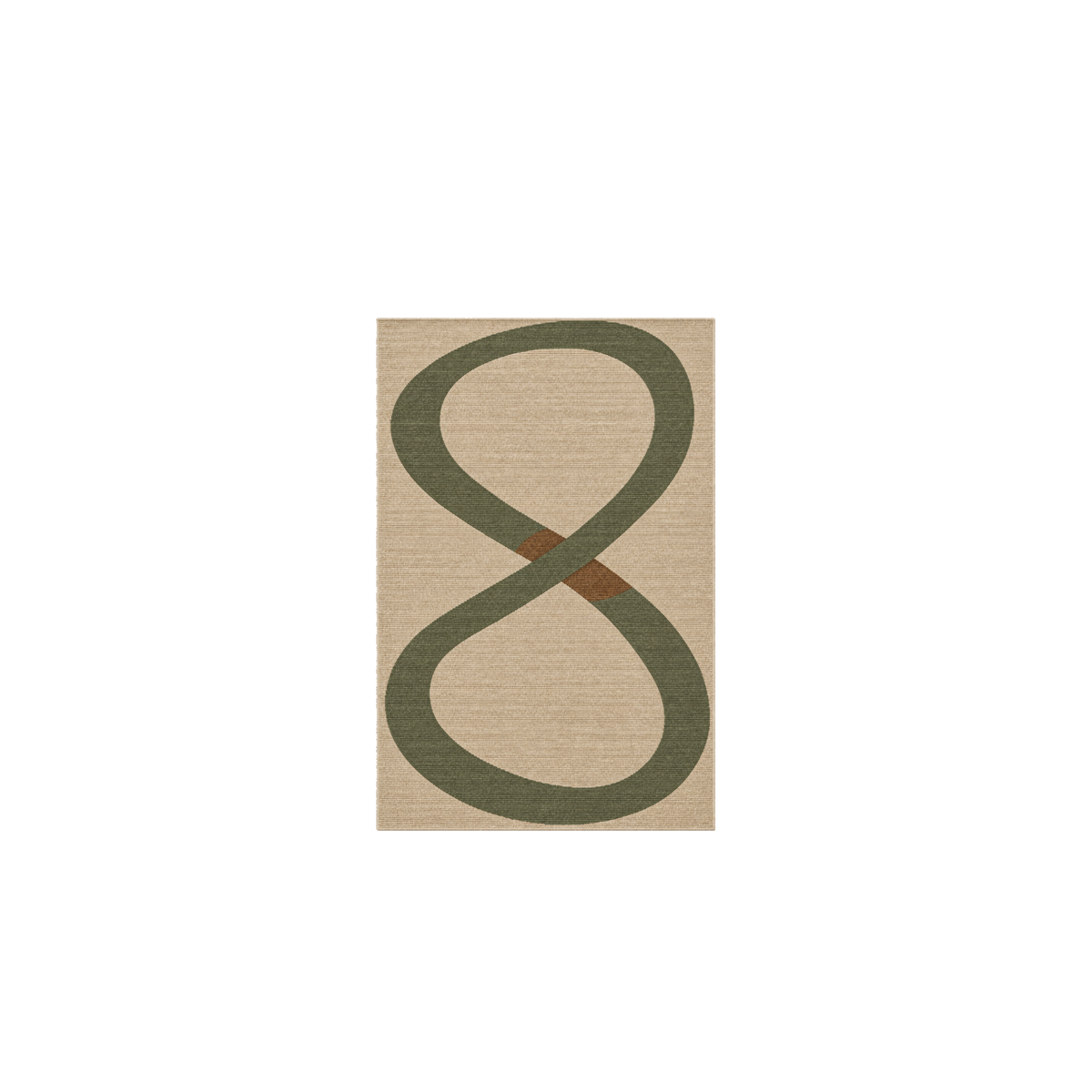 Bucle Rectangular Rug 170 x 240 cm