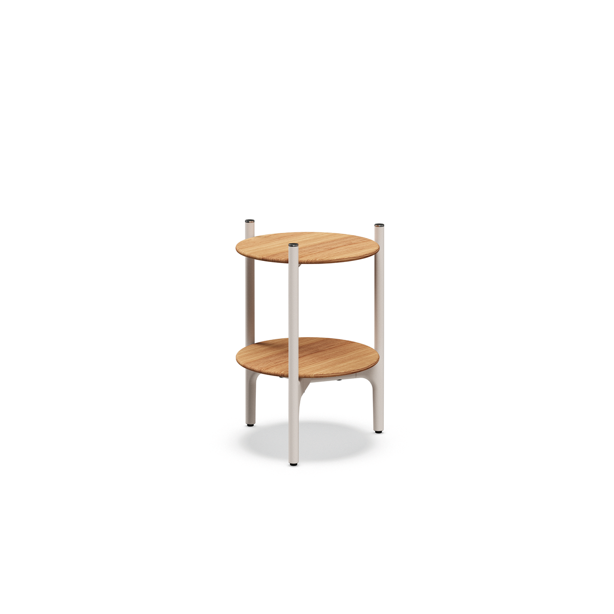 Grand Sail Side Table Teak 38 dia x 56 cm