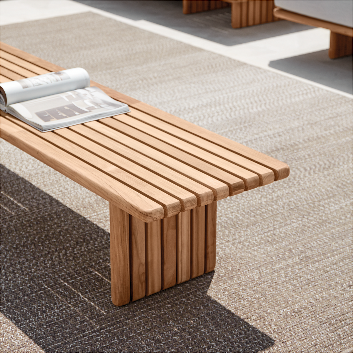 Deck Sofa Table 223 x 52 x 42 cm