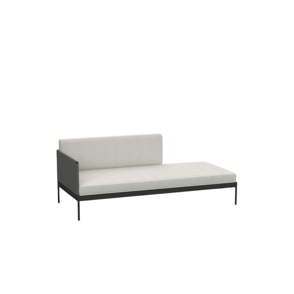 Basket 3 Seater Right Module 200 x 90 cm with 135 cm Backrest