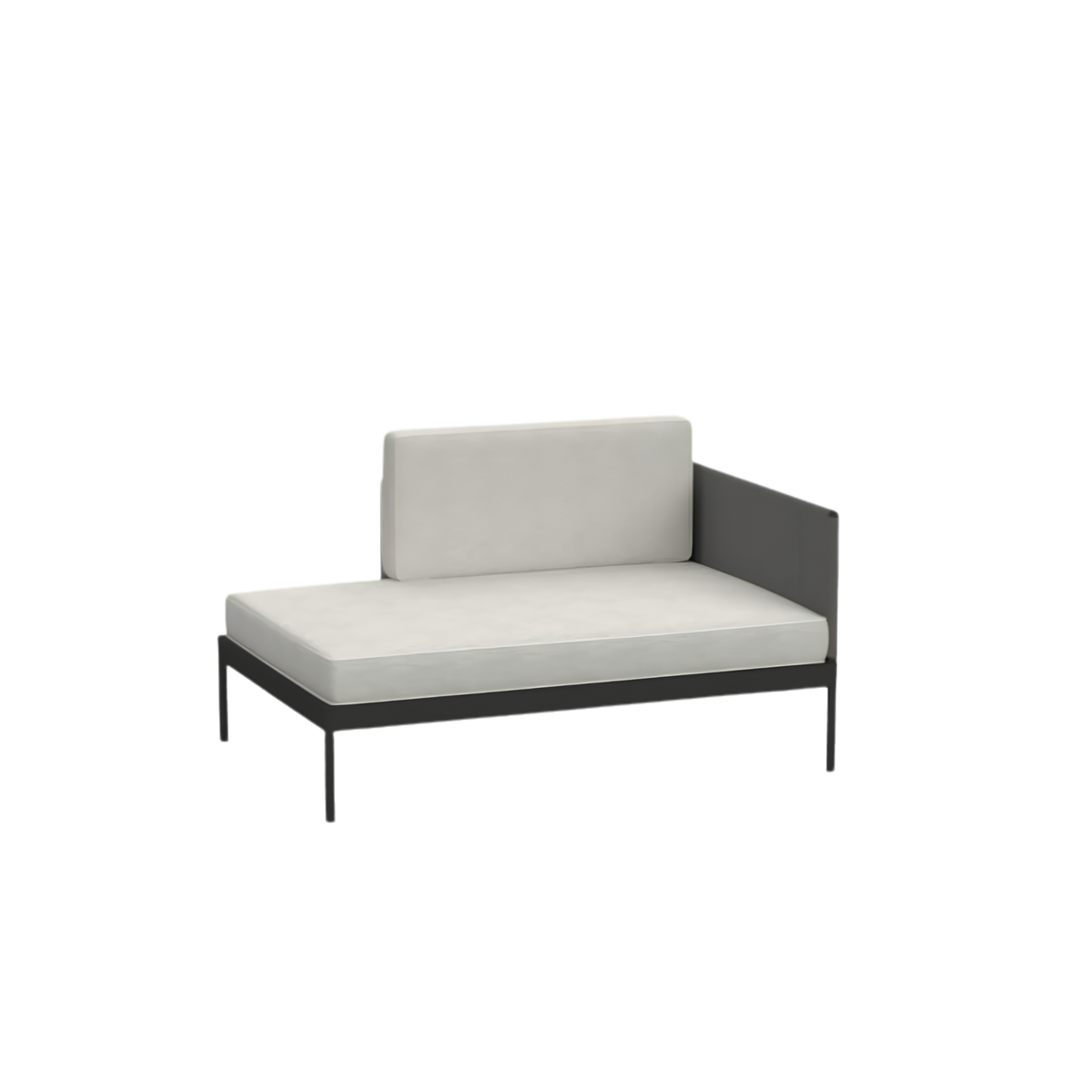 Basket 2 Seater Left Module 135 x 90 cm with 90 cm Backrest