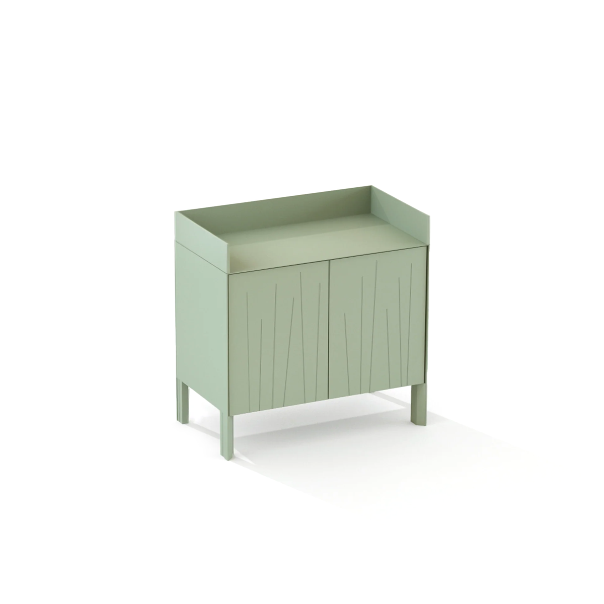 Ninfea Sideboard with Raised Edge 90 x 51 x 92 cm