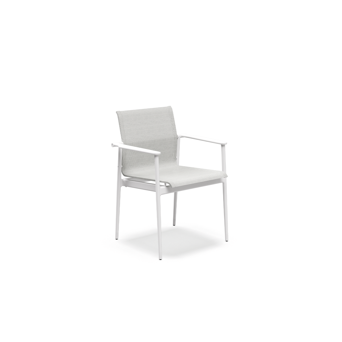 180 Stacking Chair with Aluminium Arms