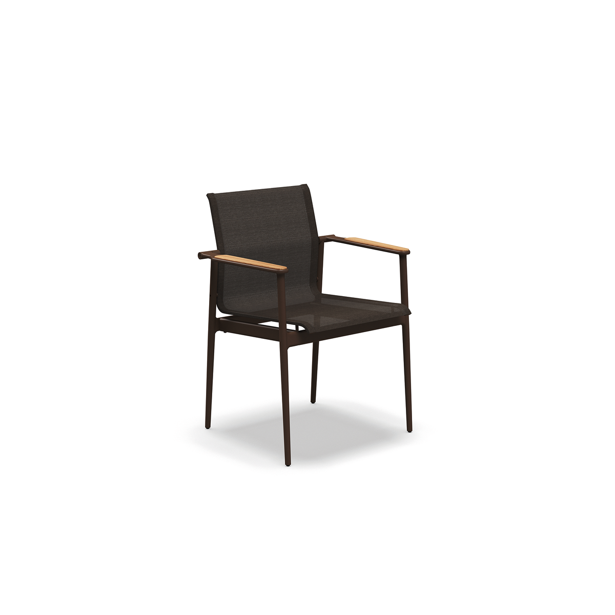 180 Stacking Chair with Teak Arms